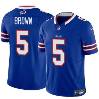 Youth Buffalo Bills #5 Anthony Brown Blue 2024 F.U.S.E. Vapor Untouchable Limited Stitched Football Jersey