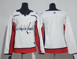 Youth Capitals Blank White Youth Adidas Jersey