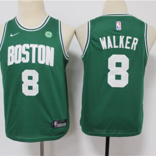 Youth Celtics 8 Kemba Walker Green Youth Swingman Jersey