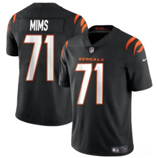 Youth Cincinnati Bengals #71 Amarius Mims Black 2024 Draft Vapor Untouchable Limited