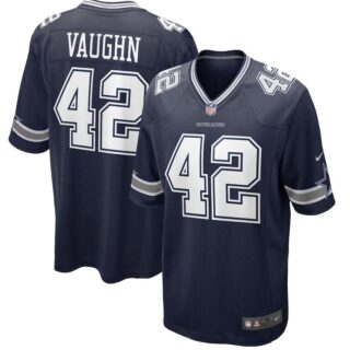 Men's Dallas Cowboys Deuce Vaughn Nike Navy Game Jersey