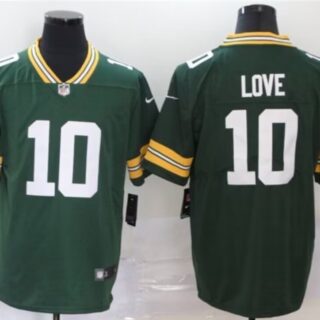 Youth Green Bay Packers #10 Jordan Love Green 2020 Vapor Untouchable Stitched NFL Nike Limited Jersey