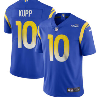Youth Los Angeles Rams #10 Cooper Kupp 2020 Royal Vapor Limited Stitched Jersey