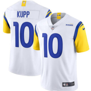 Youth Los Angeles Rams #10 Cooper Kupp 2020 White Vapor Limited Stitched Jersey