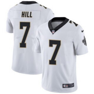 Youth New Orleans Saints #7 Taysom Hill Nike Vapor Untouchable Limited White Jersey