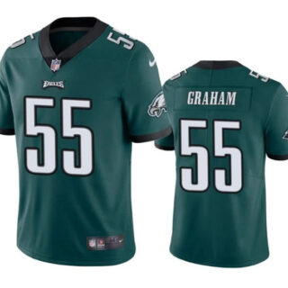 Youth Philadelphia Eagles #55 Brandon Graham Green Vapor Untouchable Limited Stitched Football Jersey