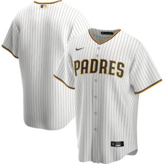 Youth San Diego Padres Blank White Stitched Baseball Jersey