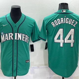 Youth Seattle Mariners #44 Julio Rodriguez Ray Green Stitched MLB Cool Base Nike Jersey