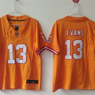 Youth Tampa Bay Buccaneers #13 Mike Evans Orange F.U.S.E Throwback Vapor Untouchable Limited Stitched Jersey