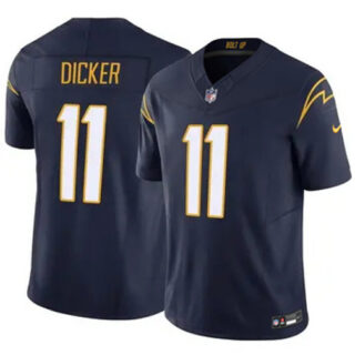 Youth Cameron Dicker #11 Los Angeles Chargers Vapor F.U.S.E. Limited Alternate Navy Blue