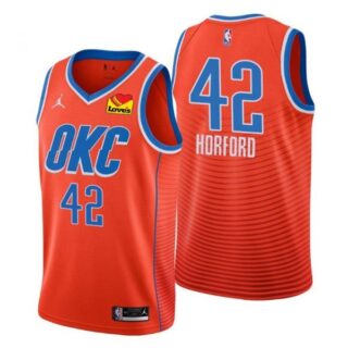 Men's Al Horford Oklahoma City Thunder Basketball Jersey Orange