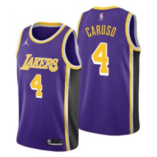 Men's Alex Caruso Los Angeles Lakers Basketball Jersey Purple