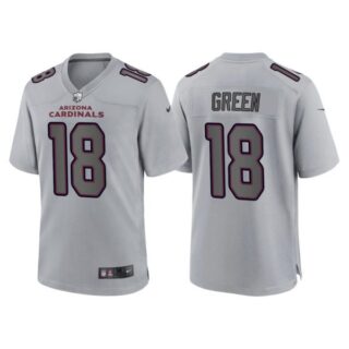 Men's Arizona Cardinals A.J. Green Gray Atmosphere Fashion Stitched Jersey