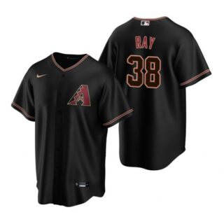 Men's Robbie Ray Arizona Diamondbacks Cool Base Jersey Black