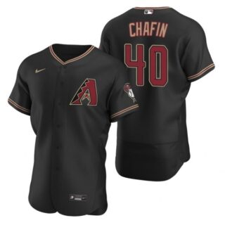 Men's Andrew Chafin Arizona Diamondbacks Flex Base Jersey Black
