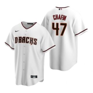 Men's Andrew Chafin Arizona Diamondbacks Cool Base Jersey White
