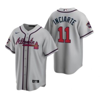 Men's Ender Inciarte Atlanta Braves Cool Base All Star Jersey Gray