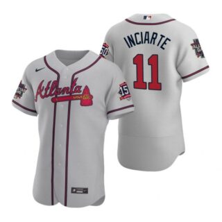 Men's Ender Inciarte Atlanta Braves Flex Base All Star Jersey Gray