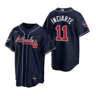 Men's Ender Inciarte Atlanta Braves Cool Base All Star Jersey Navy