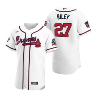 Men's Austin Riley Atlanta Braves Flex Base All Star Jersey White