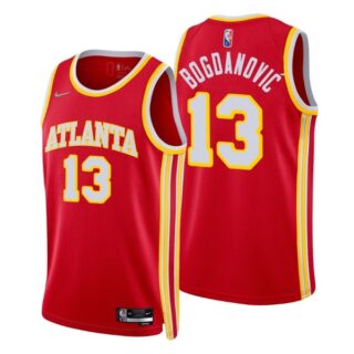Men's Bogdan Bogdanovic Atlanta Hawks 75th Anniversary Diamond Jersey