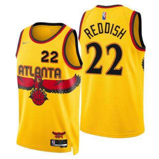 Men's Cam Reddish Atlanta Hawks 75th Anniversary Diamond Jersey