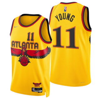 Men's Trae Young Atlanta Hawks 75th Anniversary Diamond Jersey