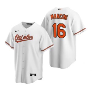 Men's Trey Mancini Baltimore Orioles Cool Base Jersey White