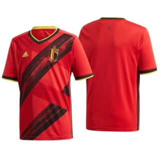 Men's Blank Belgium National Soccer Team Red Home Jersey