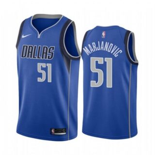 Men's Boban Marjanovic Dallas Mavericks Basketball Jersey Blue