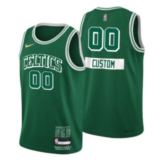 Men's Custom Boston Celtics 75th Anniversary Diamond Jersey