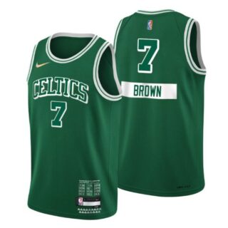 Men's Jaylen Brown Boston Celtics 75th Anniversary Diamond Jersey