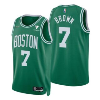 Men's Jaylen Brown Boston Celtics 75th Anniversary Diamond Jersey