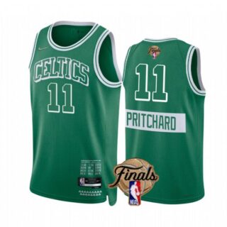 Men's Boston Celtics Payton Pritchard 2022 NBA Finals Stitched Jersey -