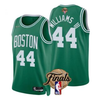 Men's Boston Celtics Robert Williams III 2022 NBA Finals Stitched Jersey -