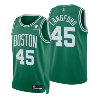 Men's Romeo Langford Boston Celtics 75th Anniversary Diamond Jersey