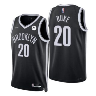 Men's David Duke Brooklyn Nets 75th Anniversary Diamond Jersey