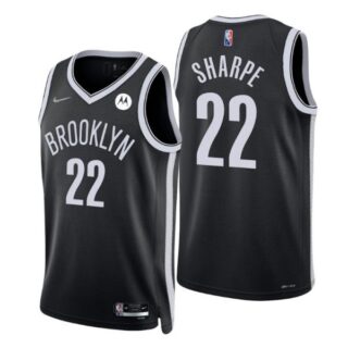 Men's Dayron Sharpe Brooklyn Nets 75th Anniversary Diamond Jersey