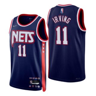 Men's Kyrie Irving Brooklyn Nets 75th Anniversary Diamond Jersey