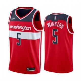 Men's Cassius Winston Washington Wizards Basketball Jersey Red