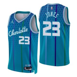 Men's Kai Jones Charlotte Hornets 75th Anniversary Diamond Jersey