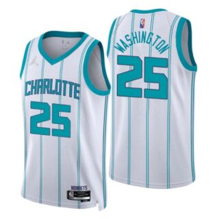 Men's P. J. Washington Charlotte Hornets 75th Anniversary Diamond Jersey White Association