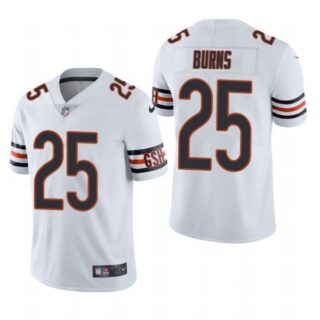 Men's #25 Artie Burns Chicago Bears Vapor Limited Jersey Stitched White