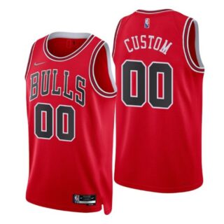 Men's Custom Chicago Bulls 75th Anniversary Diamond Jersey