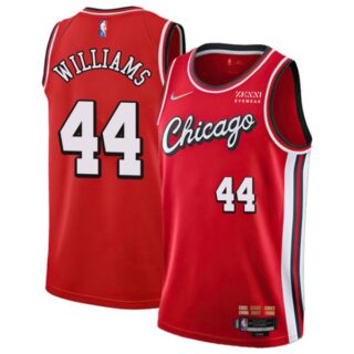Men's #44 Patrick Williams Chicago Bulls 75th Anniversary Diamond Jersey