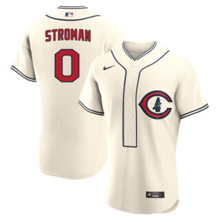 Men's Flex Base Chicago Cubs Marcus Stroman 2022 Field of Dreams Cream Stitched Jersey With Name