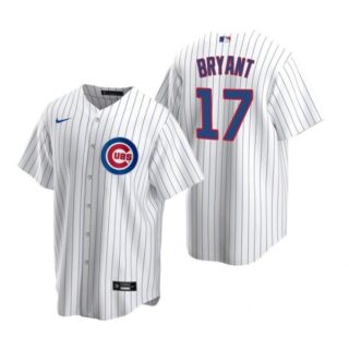 Men's Kris Bryant Chicago Cubs Cool Base Jersey White