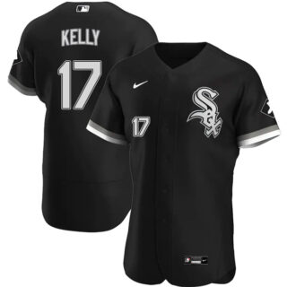 Men's Joe Kelly Chicago White Sox Black Jersey - All Stitched Black