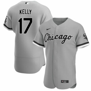 Men's Joe Kelly Chicago White Sox Gray Jersey - All Stitched Gray