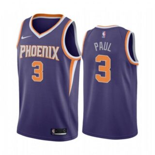 Men's Chris Paul Phoenix Suns Basketball Jersey Purple